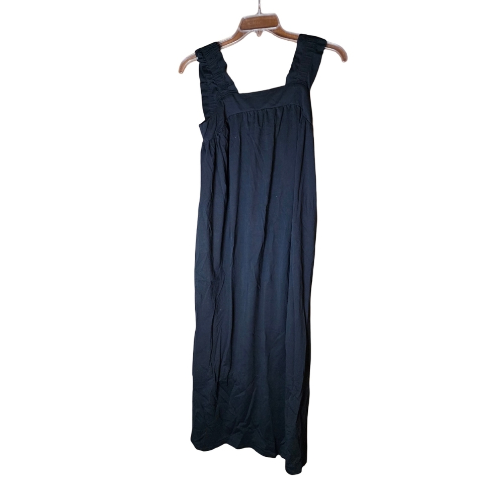 A New Day Black Sleeveless Maxi Dress Size XS – 48" Shoulder to Hem